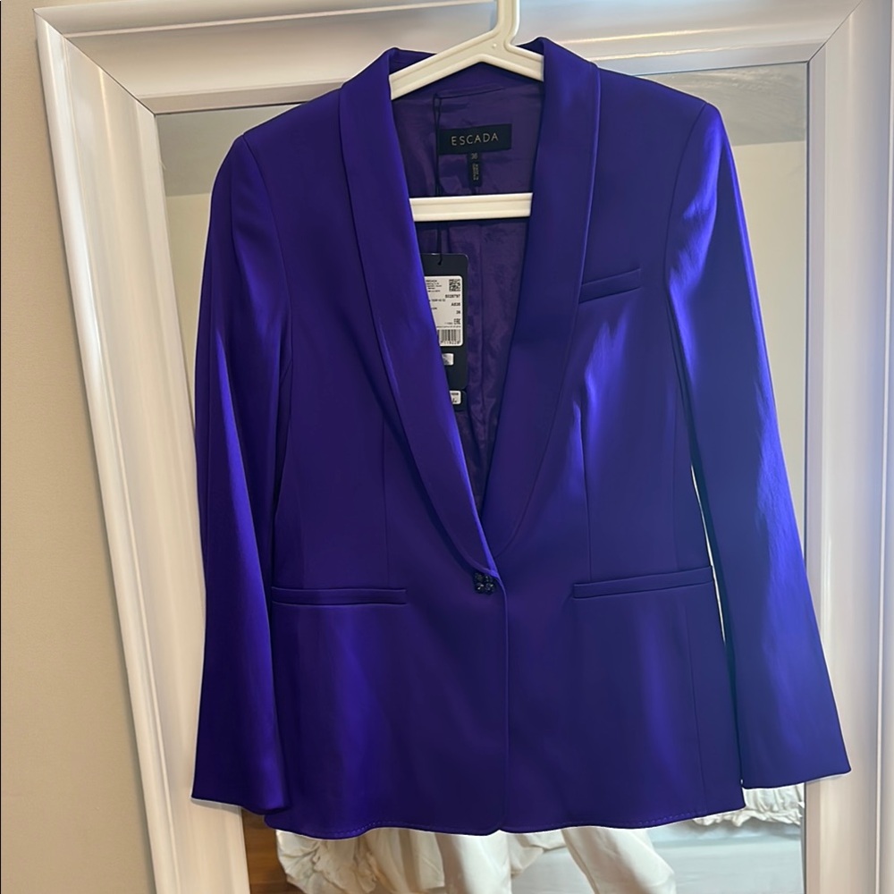 Escada Women's Purple Blazer